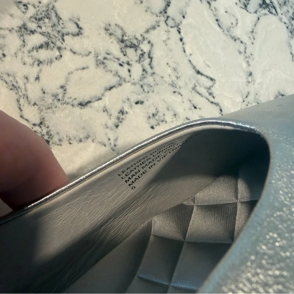 Birdies Silver Women's Flats